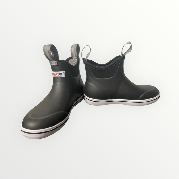 XTRATUF Women’s Ankle Deck Boots – Black – Size 5 US – New Without Tags - Picture 2 of 4
